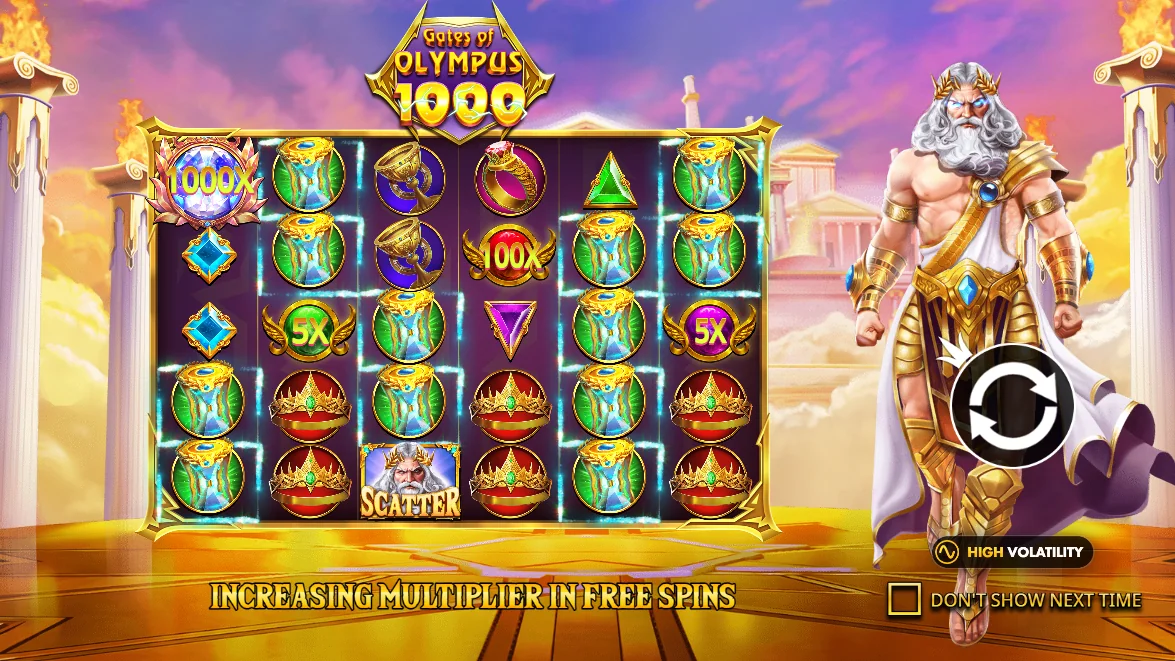 Оригинальное превью Gates of Olympus 1000. Иллюстрация игры, упоминаемой в статье; не изображение подделки.