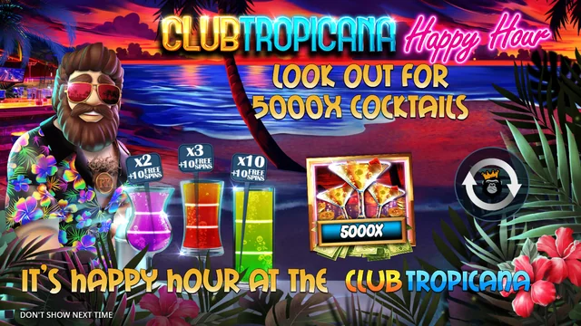 Club Tropicana – Happy Hour