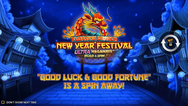 Floating Dragon New Year Festival Ultra Megaways Hold & Spin