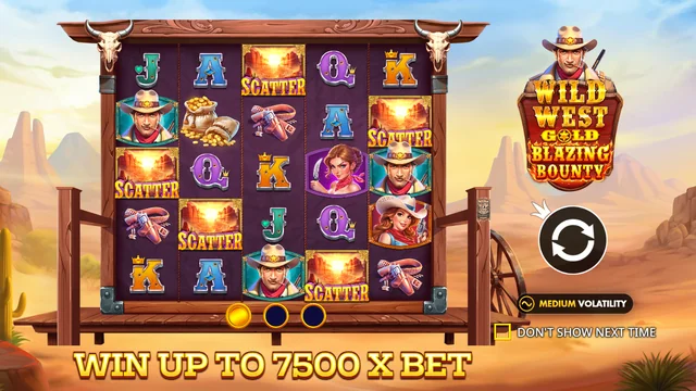 Wild West Gold Blazing Bounty